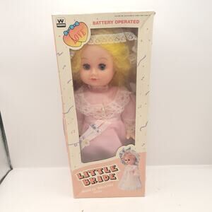 Wonderful Little Bride Musical Walking Doll 1970